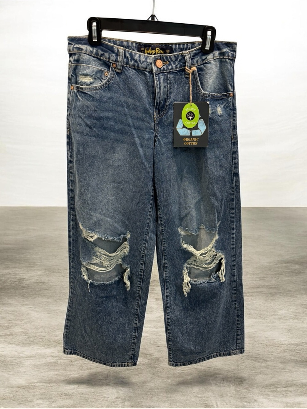 Indigo Rein Wide Leg Denim/Low Rise Size 9